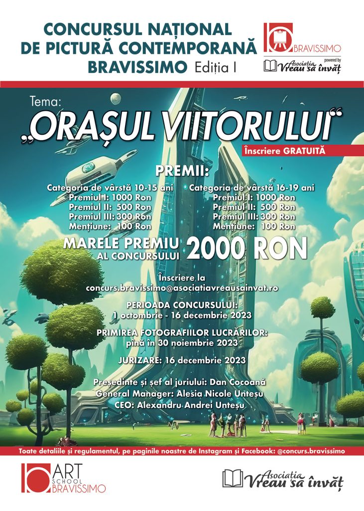 CONCURSUL NAȚIONAL DE PICTURĂ CONTEMPORANA BRAVISSIMO Ediția I-a