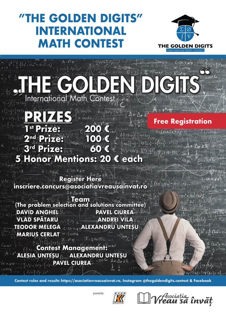 Concursul cifrelor de aur / golden digits contest